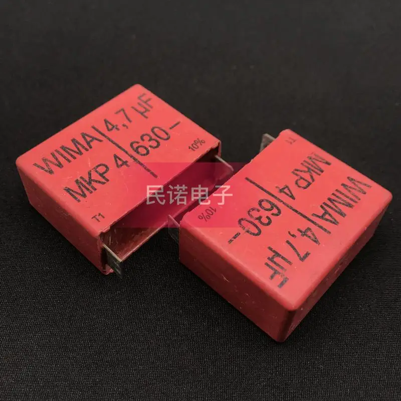 2/5/10/20pcs German WIMA Film Capacitor MKP4 630V 4.7UF 630V 475 4U7 Pitch 37.5mm Audio passive capacitor
2/5/10/20pcs German WIMA Film Capacitor MKP4 630V 4.7UF 630V 475 4U7 Pitch 37.5mm Audio passive capacitor