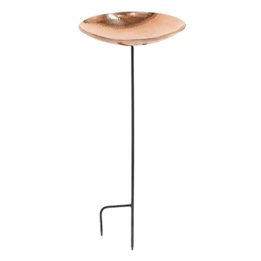 Achla Designs Polished Copper Birdbath with Stake
Achla Designs Polished Copper Birdbath with Stake
