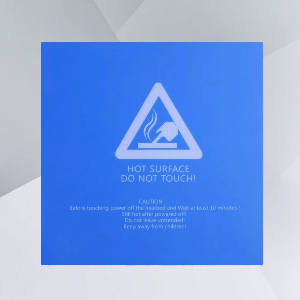 Hot Bed Stickers Blue PC Film Frosted Reusable for 3D Printer Heated Bed ABS HIPS PETG TPE Nylon PC 3D Printing
Hot Bed Stickers Blue PC Film Frosted Reusable for 3D Printer Heated Bed ABS HIPS PETG TPE Nylon PC 3D Printing