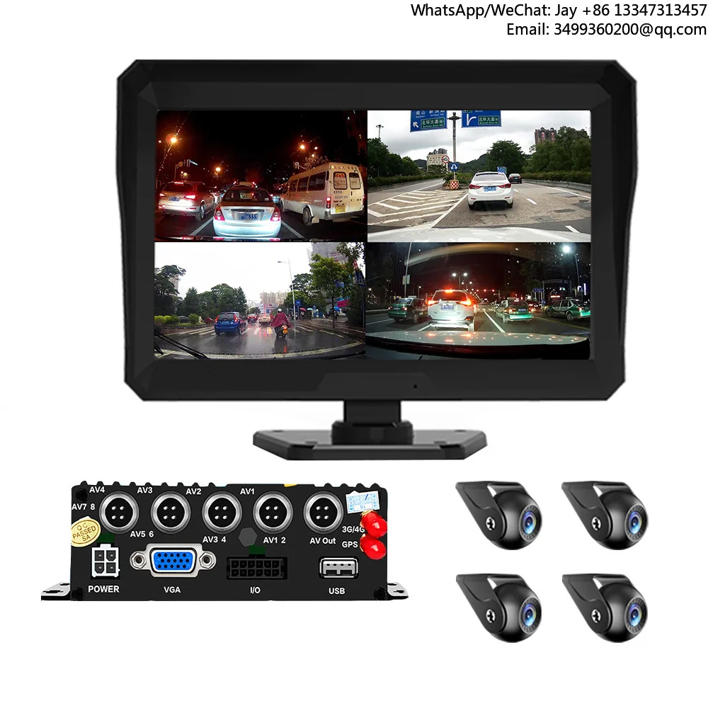 Factory Direct Sales 10.1 Inch Screen 1080P 4G GPS Wifi 4Ch Mobile Vehicle CCTV Car Mdvr Car Truck Dvr Car Black Box
Factory Direct Sales 10.1 Inch Screen 1080P 4G GPS Wifi 4Ch Mobile Vehicle CCTV Car Mdvr Car Truck Dvr Car Black Box