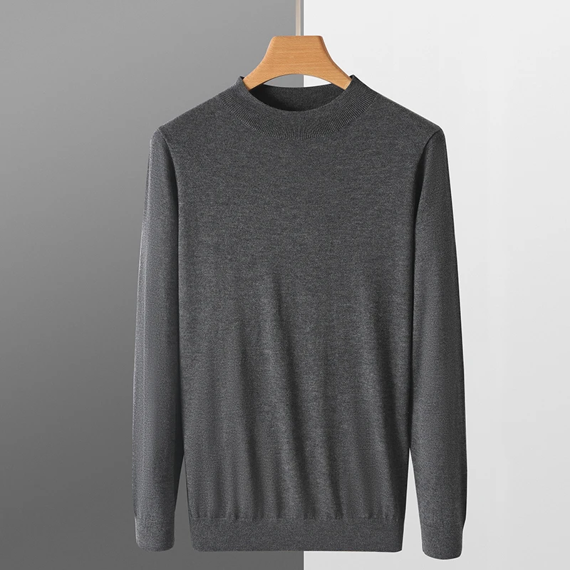 Urban Casual Men Clothing Fine Imitation Merino Wool Sweater Men's Spring Autumn Thin Knit Solid Color Pullover Soft Texture Top
Urban Casual Men Clothing Fine Imitation Merino Wool Sweater Men's Spring Autumn Thin Knit Solid Color Pullover Soft Texture Top