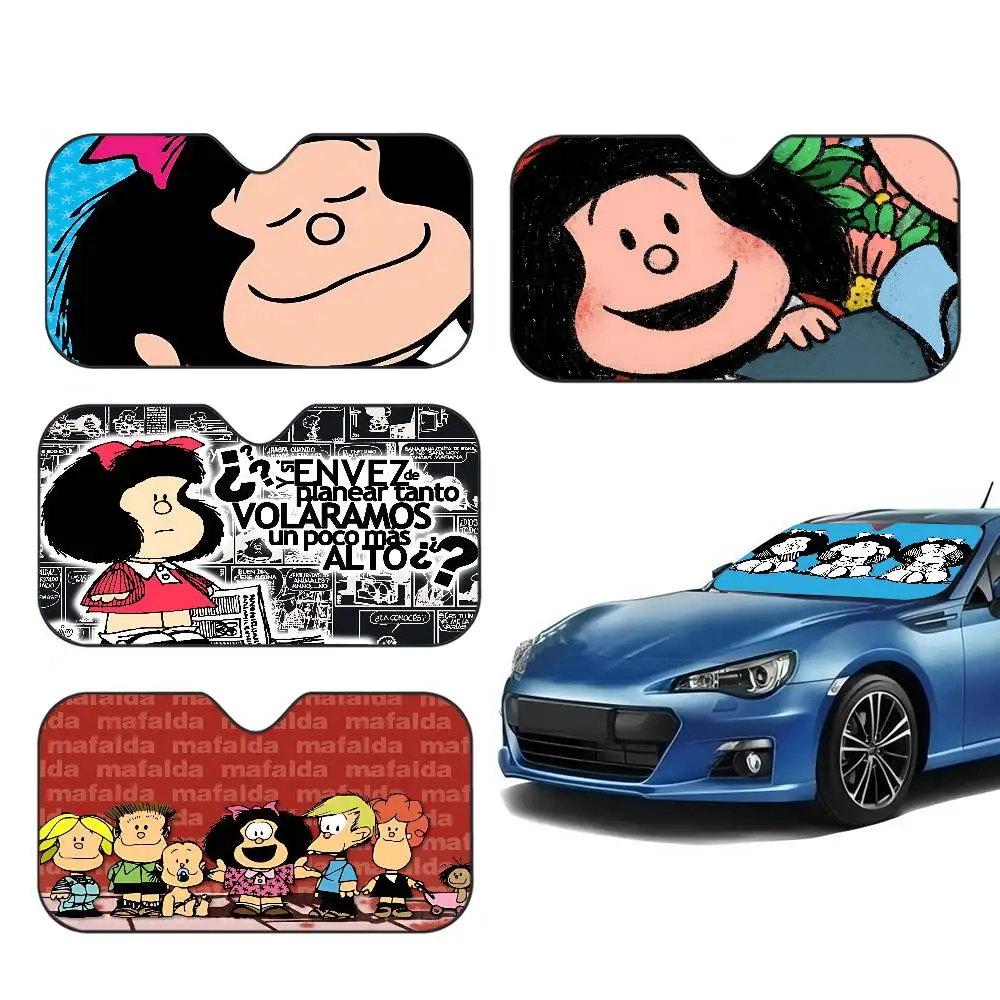 Cute Artistic Little Girl M-MAFALDA Windshield Sun Shade For Car SUV Front Window Accessory Visor Protector Shield Cover
Cute Artistic Little Girl M-MAFALDA Windshield Sun Shade For Car SUV Front Window Accessory Visor Protector Shield Cover