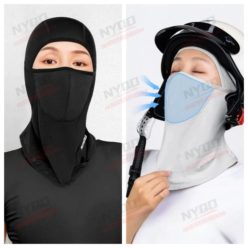 Motorcycle Riding Face Mask Antibacterial Head Cover Full Face Non Shifting Comfortable and Breathable in Summer
Motorcycle Riding Face Mask Antibacterial Head Cover Full Face Non Shifting Comfortable and Breathable in Summer