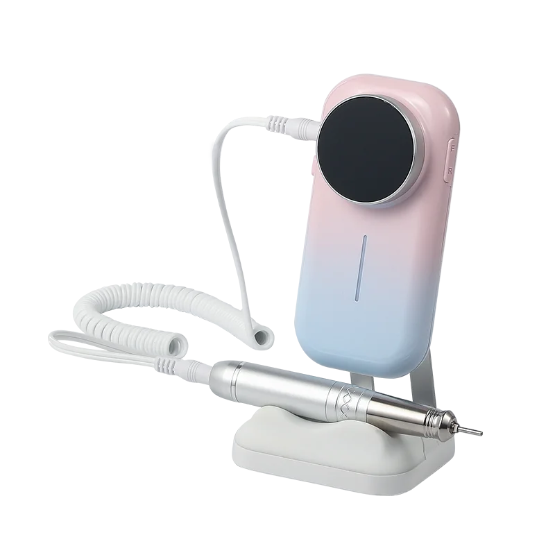 Rechargeable Nail Drill Machine 25000RPM Real Speed Cordless Nail Polisher with Magnetic Bracket
Rechargeable Nail Drill Machine 25000RPM Real Speed Cordless Nail Polisher with Magnetic Bracket