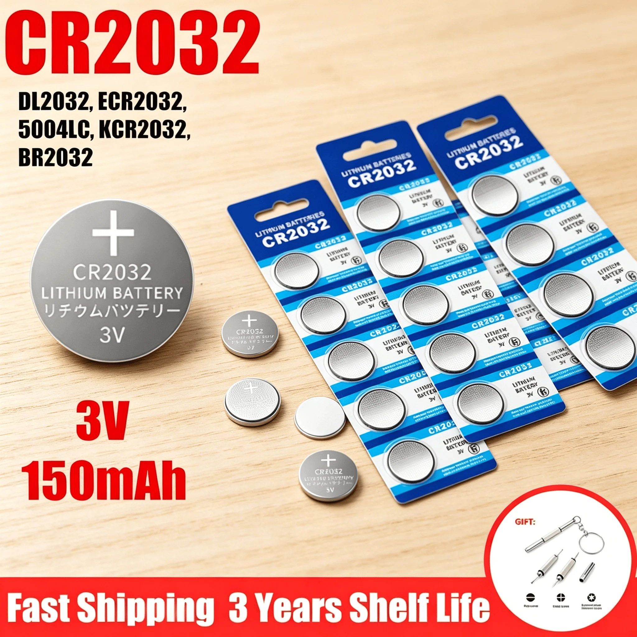 durable 5-100PCS CR2032 CR 2032 Button Battery 3V Lithium Battery For Watch Toy Calculator Car Remote Control Button Coin Cell
durable 5-100PCS CR2032 CR 2032 Button Battery 3V Lithium Battery For Watch Toy Calculator Car Remote Control Button Coin Cell