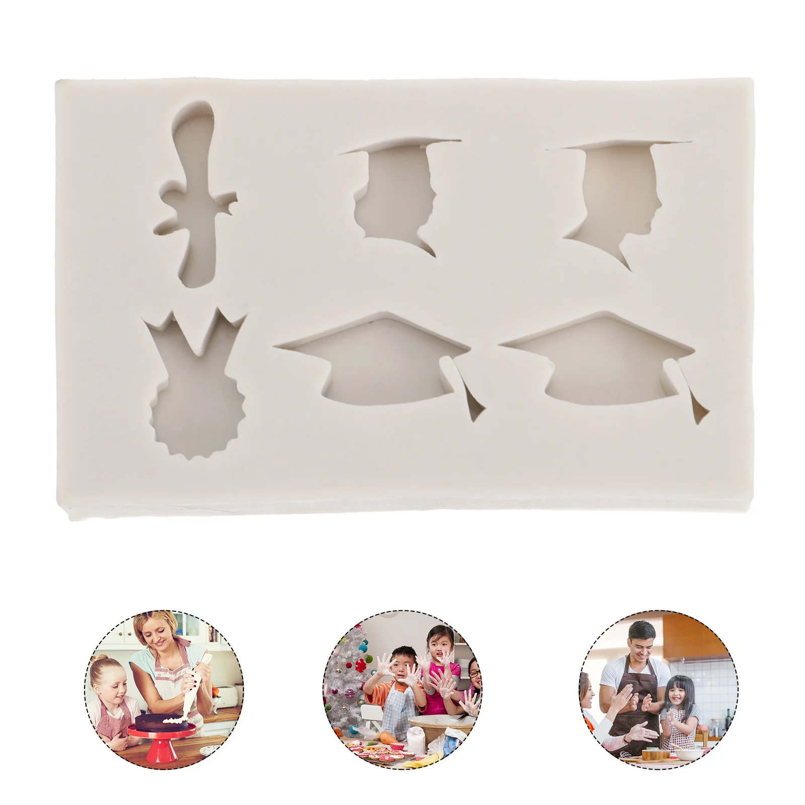2 Pcs Graduation Fondant Mold Baking Multipurpose Cake Silicone Material DIY Man
2 Pcs Graduation Fondant Mold Baking Multipurpose Cake Silicone Material DIY Man