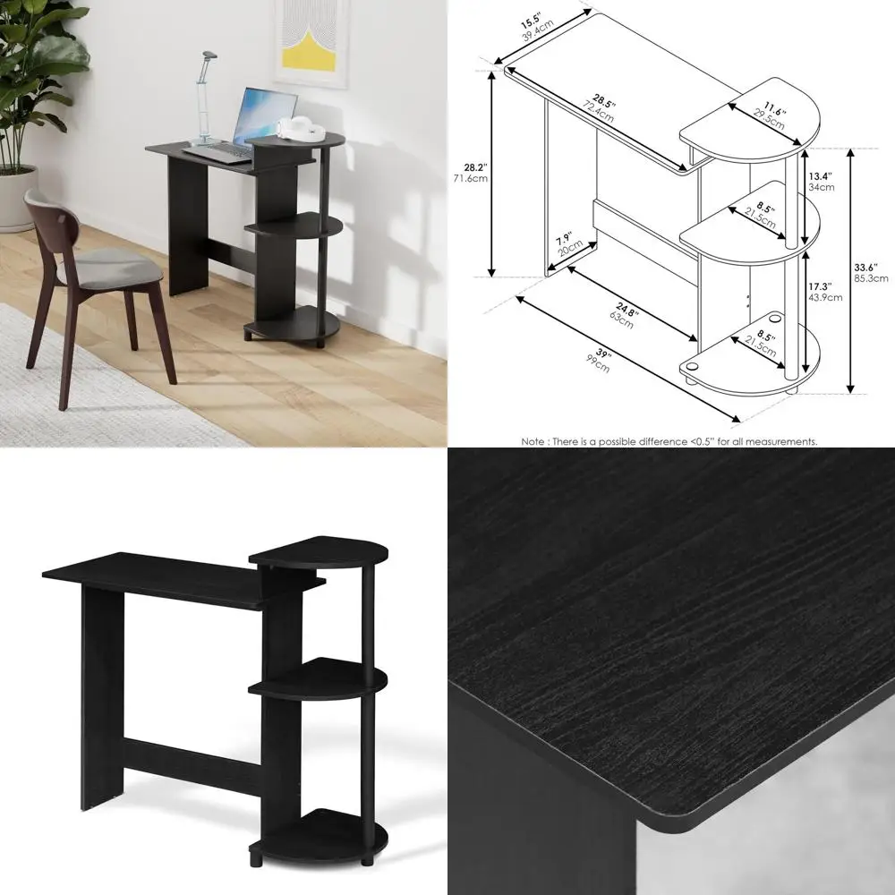 28.5 Wide Gaming & Office Desk with Shelves, Suitable for Home, Dorm, Study Rooms
28.5 Wide Gaming & Office Desk with Shelves, Suitable for Home, Dorm, Study Rooms
