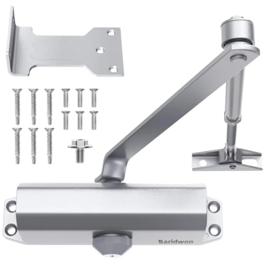 Commercial Grade Hydraulic Door Closer Size, Heavy Duty No Slam with Hold Open
Commercial Grade Hydraulic Door Closer Size, Heavy Duty No Slam with Hold Open