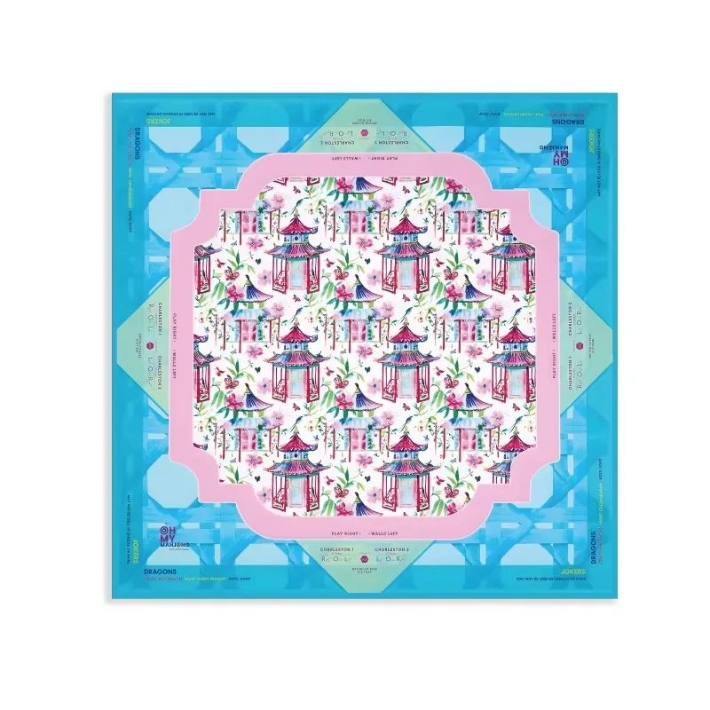 Acrylic 32mm 160 pieces 4 layers engraved luxury mahjong tiles,pink,green set with sky blue pattern pad,suitable forafternoontea
Acrylic 32mm 160 pieces 4 layers engraved luxury mahjong tiles,pink,green set with sky blue pattern pad,suitable forafternoontea