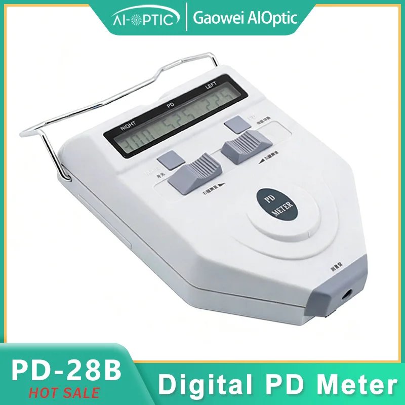 PD-28B Digital Pupil Distance Meter | CE Approved Slide Optical PD Meter Professional Optometry Tool
PD-28B Digital Pupil Distance Meter | CE Approved Slide Optical PD Meter Professional Optometry Tool