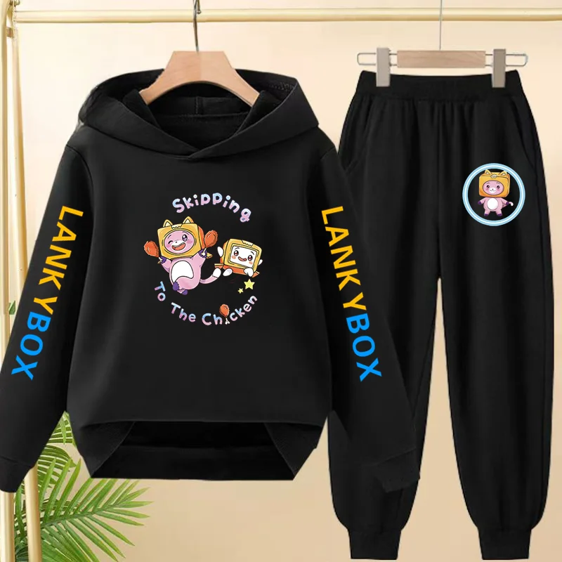 Boy Girl 3-12 Age Children 2 Piece Set Leisure Cartoon Anime Outerwear Hoodie+Trousers Pullover Hooded Autumn Winter Sportswear
Boy Girl 3-12 Age Children 2 Piece Set Leisure Cartoon Anime Outerwear Hoodie+Trousers Pullover Hooded Autumn Winter Sportswear