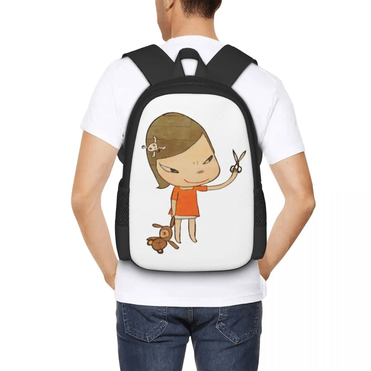 Yoshitomo Nara Student Backpack School Bag Hiking Travel Daypack for Boys Girls Fashion Bookbag Shoulder Bags
Yoshitomo Nara Student Backpack School Bag Hiking Travel Daypack for Boys Girls Fashion Bookbag Shoulder Bags