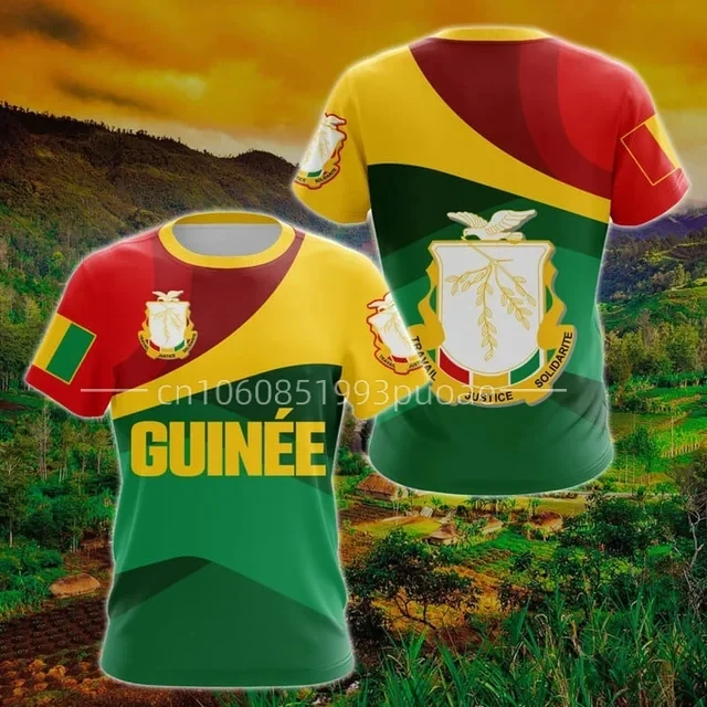 2024 New 3D Printing Summer New Men's Round Neck Short Sleeve Printed Casual Loose Street African Guinea T-shirt
2024 New 3D Printing Summer New Men's Round Neck Short Sleeve Printed Casual Loose Street African Guinea T-shirt