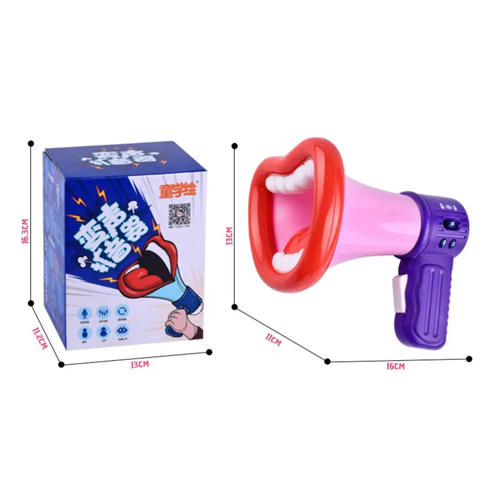 Funny Voice Loudspeaker Toy Kids Handheld Premium Kids Loudspeaker Plastic Lightweight Portable cosplay Memorabilia
Funny Voice Loudspeaker Toy Kids Handheld Premium Kids Loudspeaker Plastic Lightweight Portable cosplay Memorabilia