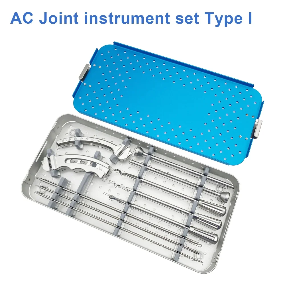 Knee Reconstruction Shoulder Tibial Aimer Orthopedic AC Joint Reconstruction Instruments Set
Knee Reconstruction Shoulder Tibial Aimer Orthopedic AC Joint Reconstruction Instruments Set