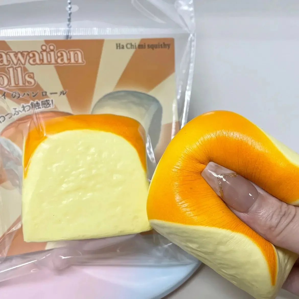 Squishy Food Hawaii Honey Bread Toast Slow Rising Roasted Toast Fidget Toy Slow Rebound Stress Release Hand Relax Gift Toy
Squishy Food Hawaii Honey Bread Toast Slow Rising Roasted Toast Fidget Toy Slow Rebound Stress Release Hand Relax Gift Toy