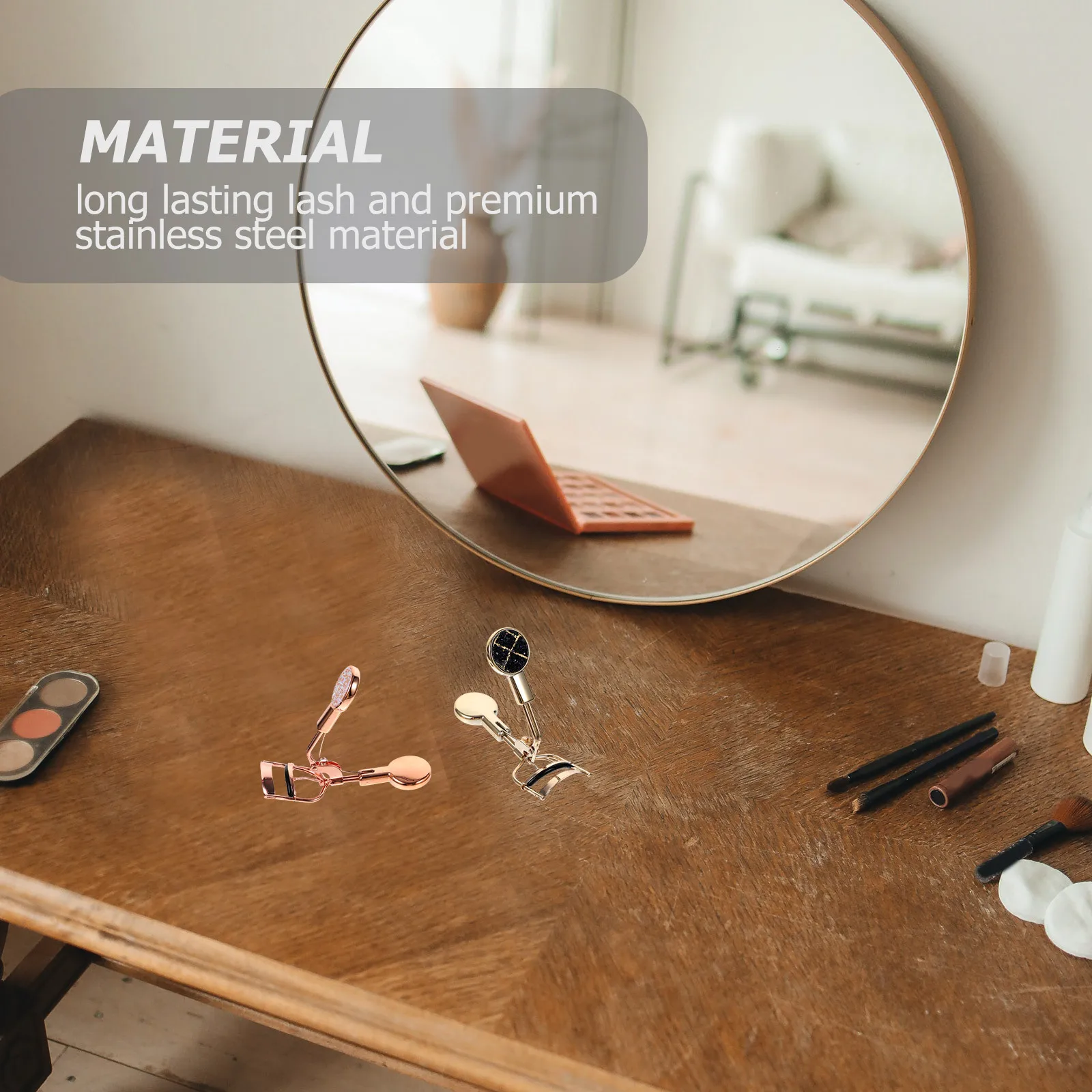 2Pcs Professional Eyelash Curler Makeup Supplies Durable Easy to Use Beautiful Eye Lashes Gift Ready Package Eyelash Curler
2Pcs Professional Eyelash Curler Makeup Supplies Durable Easy to Use Beautiful Eye Lashes Gift Ready Package Eyelash Curler