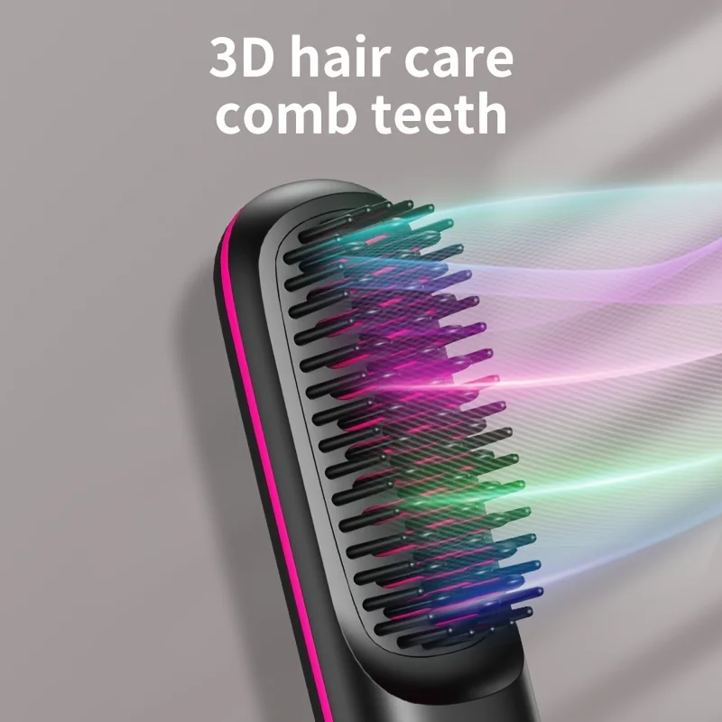 XUMTOM Electric LCD Usb Ceramic Heating Straight Hair Comb Wireless Portable Negative Ion Styling Tool Rechargeable Brush
XUMTOM Electric LCD Usb Ceramic Heating Straight Hair Comb Wireless Portable Negative Ion Styling Tool Rechargeable Brush