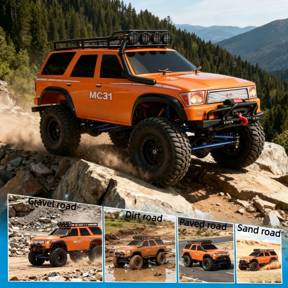 1/10 Scale RH1052 Two-speed Climbing Car RC Remote Control with Shifting Gears and Lights Electric Toy Model Car
1/10 Scale RH1052 Two-speed Climbing Car RC Remote Control with Shifting Gears and Lights Electric Toy Model Car