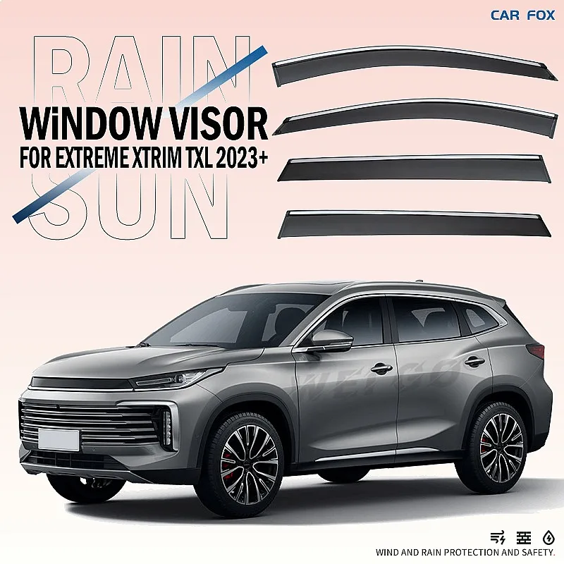For Extreme Xtrim TXL 2023+ Car Window Visor Awning Rain Sun Shade Shield Auto Accessories
For Extreme Xtrim TXL 2023+ Car Window Visor Awning Rain Sun Shade Shield Auto Accessories