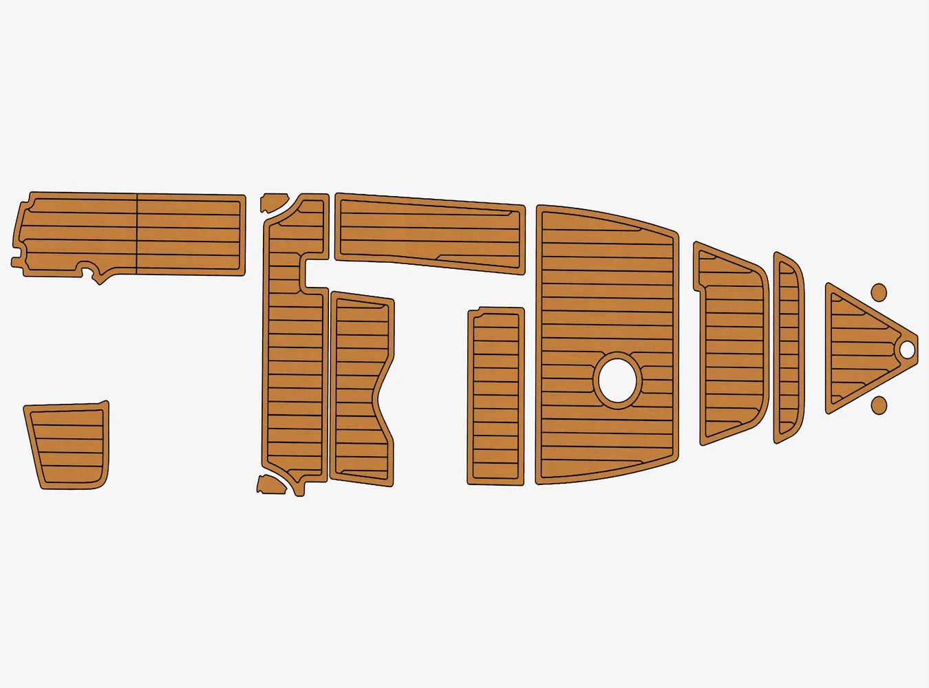 2009 Quicksilver 500 Commander 1/4 дюйма, 6 мм, пена EVA, нескользящий морской коврик из тикового дерева, настил из ПВХ, оздоровительный ковер, морской пол
2009 Quicksilver 500 Commander 1/4 дюйма, 6 мм, пена EVA, нескользящий морской коврик из тикового дерева, настил из ПВХ, оздоровительный ковер, морской пол