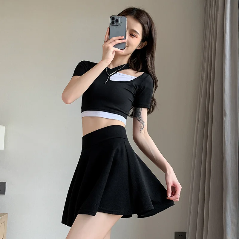 Summer High Waist Bubble Skirt Women's 2026 with Safety Pants Wide Umbrella Hem Sun Skirt Half-length Pleated Skirt
Summer High Waist Bubble Skirt Women's 2026 with Safety Pants Wide Umbrella Hem Sun Skirt Half-length Pleated Skirt
