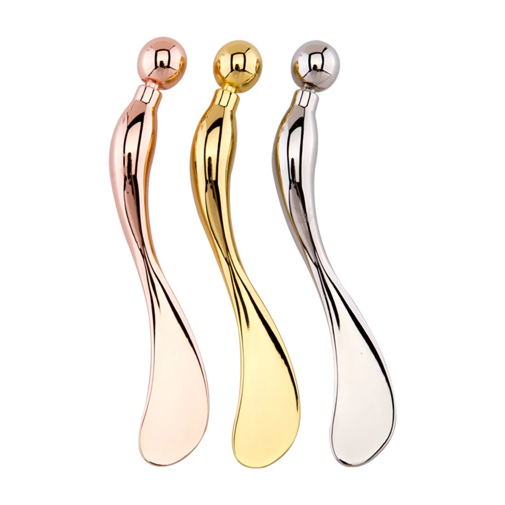 Design Zinc Alloy Eye Cream Spoon Eye Fatigue Relief Massage Treatments Beauty Tool (Golden) eye spoon
Design Zinc Alloy Eye Cream Spoon Eye Fatigue Relief Massage Treatments Beauty Tool (Golden) eye spoon