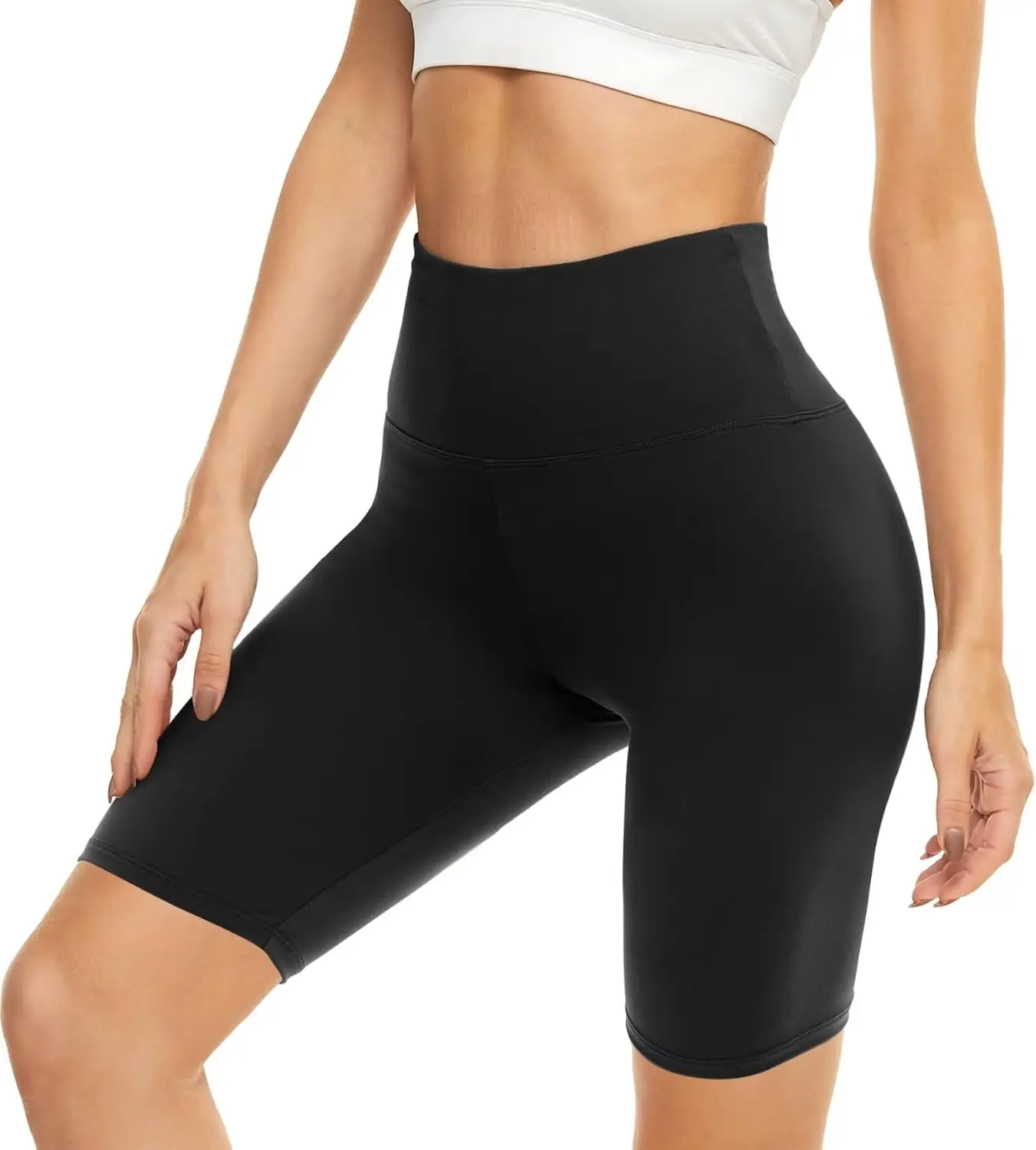 Women's Biker Shorts High Waisted Yoga Shorts - Buttery Soft Nylon Spandex Workout Shorts, Tummy Control Gym Shorts for Running, Cycling and Casual Wear
Women's Biker Shorts High Waisted Yoga Shorts - Buttery Soft Nylon Spandex Workout Shorts, Tummy Control Gym Shorts for Running, Cycling and Casual Wear