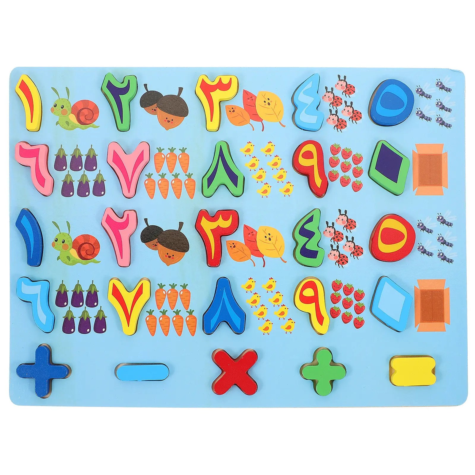 1Set Arabic Number Puzzle Board Early Education Shape Matching Game for Toddlers Cognitive Development Educational Learning
1Set Arabic Number Puzzle Board Early Education Shape Matching Game for Toddlers Cognitive Development Educational Learning