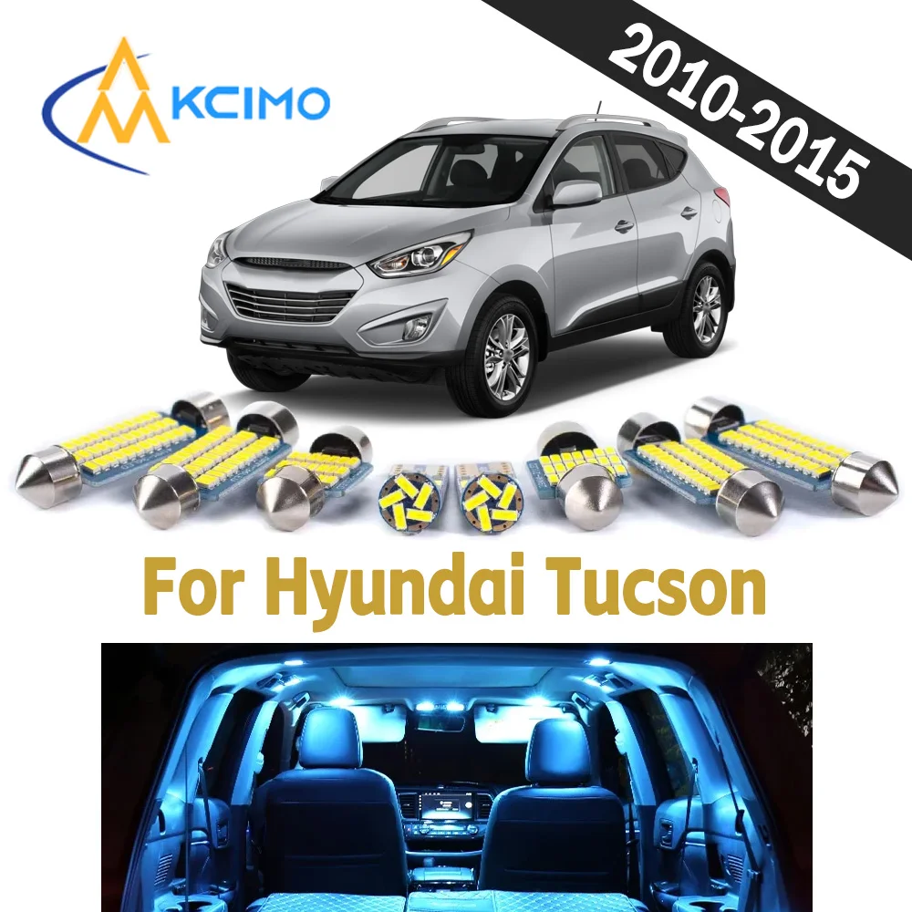 Durable Auto Interior LED Light Kit For Hyundai Tucson 2010-2015 CANBUS Bright Wear Resistant Vehicle Indoor Lighting Bulbs
Durable Auto Interior LED Light Kit For Hyundai Tucson 2010-2015 CANBUS Bright Wear Resistant Vehicle Indoor Lighting Bulbs