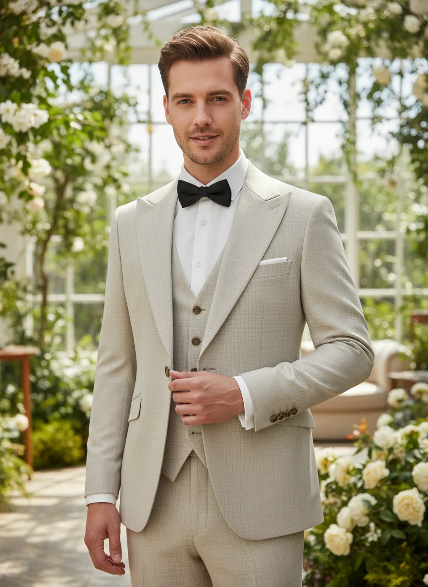 High Quality Luxury Men's Suit Slim-Fit Wedding Coat Classic Full Mens Suit for Business Office
High Quality Luxury Men's Suit Slim-Fit Wedding Coat Classic Full Mens Suit for Business Office