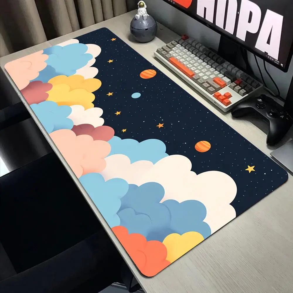 Colorful Cloud Mouse Pad Large Computer Office Game Table Mats XXL Rubber Anti-slip Gaming Keyboard Mousepads Long Desk Pads
Colorful Cloud Mouse Pad Large Computer Office Game Table Mats XXL Rubber Anti-slip Gaming Keyboard Mousepads Long Desk Pads