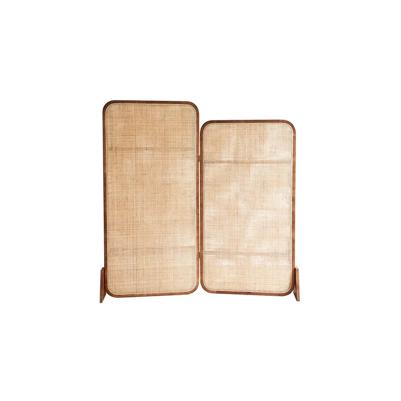 Wooden rattan screen restaurant, partition environmentally friendly, retro removable seat screen
Wooden rattan screen restaurant, partition environmentally friendly, retro removable seat screen