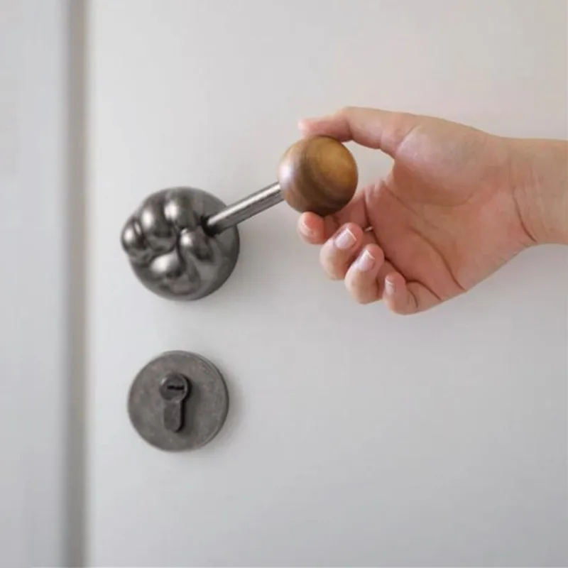 High-quality Security Door Locks Solid Wood Ball Handle Bedroom Door Lock Double-sided Handle Silent Lock Household Hardware
High-quality Security Door Locks Solid Wood Ball Handle Bedroom Door Lock Double-sided Handle Silent Lock Household Hardware