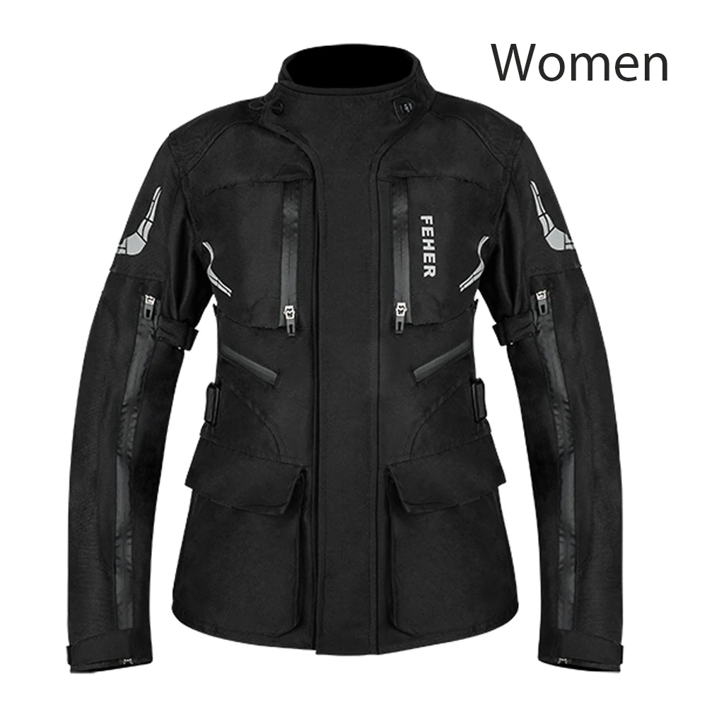 Waterproof Cold-proof Liner Rally Clothing Wear Resistant Anti Drop Moto Riding Protective Equip Women Motorcycle Jacket
Waterproof Cold-proof Liner Rally Clothing Wear Resistant Anti Drop Moto Riding Protective Equip Women Motorcycle Jacket