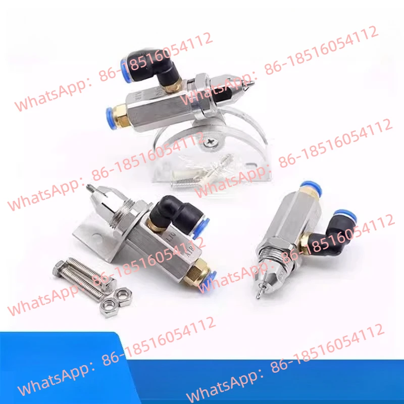 Stainless steel ultrasonic two fluid air atomization nozzle, dry mist dust removal workshop humidification nozzle
Stainless steel ultrasonic two fluid air atomization nozzle, dry mist dust removal workshop humidification nozzle