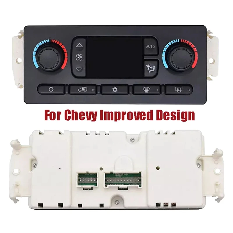 Для Chevy Silverado 1500 2500 3500 Совершенно новый модуль управления климатной температурой нагревателя кондиционера 599-211XD 15077479 15079112
Для Chevy Silverado 1500 2500 3500 Совершенно новый модуль управления климатной температурой нагревателя кондиционера 599-211XD 15077479 15079112
