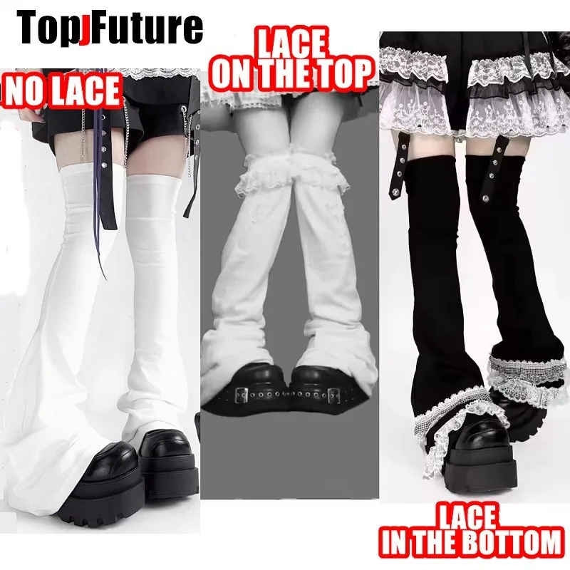 Harajuku Women Y2k Girl Lace Ruffle Gothic Lolita Over Knee High Sock Kawaii Long Socks Foot Cover Grunge Punk Leg Warmers
Harajuku Women Y2k Girl Lace Ruffle Gothic Lolita Over Knee High Sock Kawaii Long Socks Foot Cover Grunge Punk Leg Warmers
