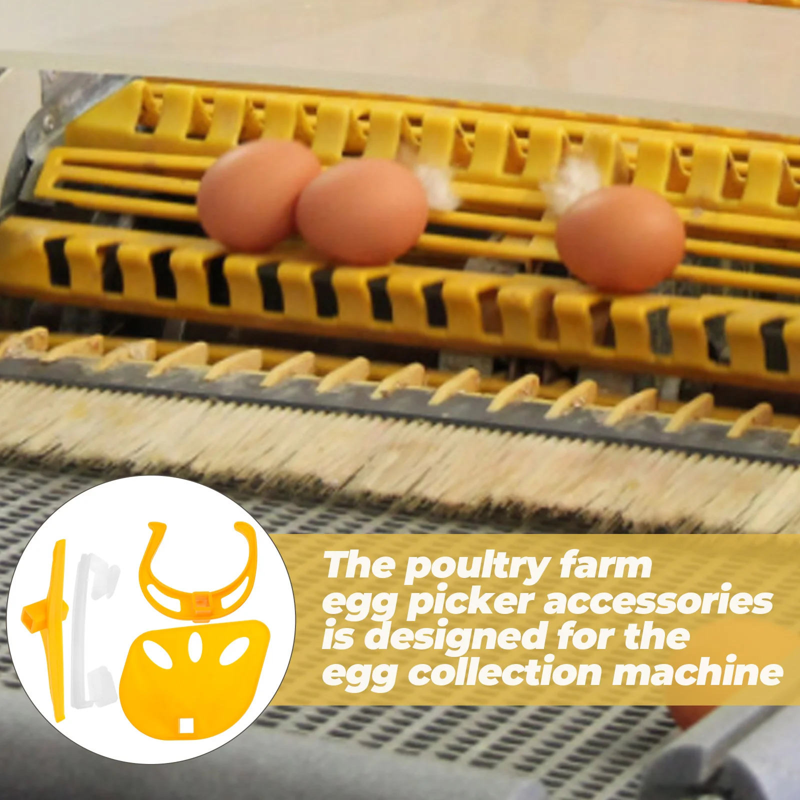 1 set 1 Set Picker Accessory For Poultry Farm Egg Collection Machine Plastic Parts Chicken Egg Holder Clip Farm Machine Supply
1 set 1 Set Picker Accessory For Poultry Farm Egg Collection Machine Plastic Parts Chicken Egg Holder Clip Farm Machine Supply