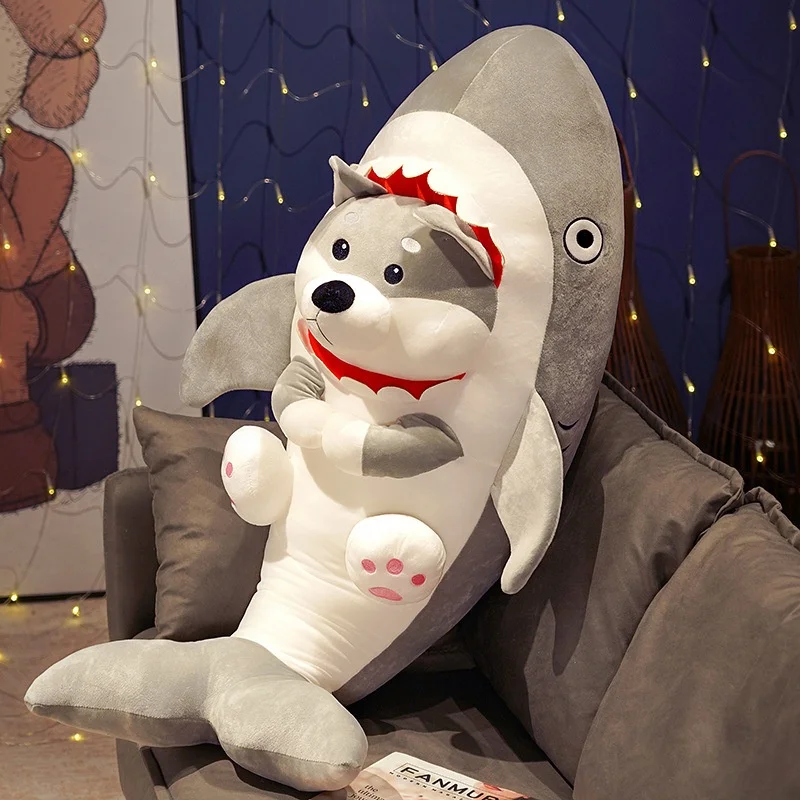 Hommy Shark Dog Plush Toy Funny Soft Stuffed Animal Sleeping Pillow For Bed Throw Pillow Prank Toy Birthday Gift For Adult
Hommy Shark Dog Plush Toy Funny Soft Stuffed Animal Sleeping Pillow For Bed Throw Pillow Prank Toy Birthday Gift For Adult
