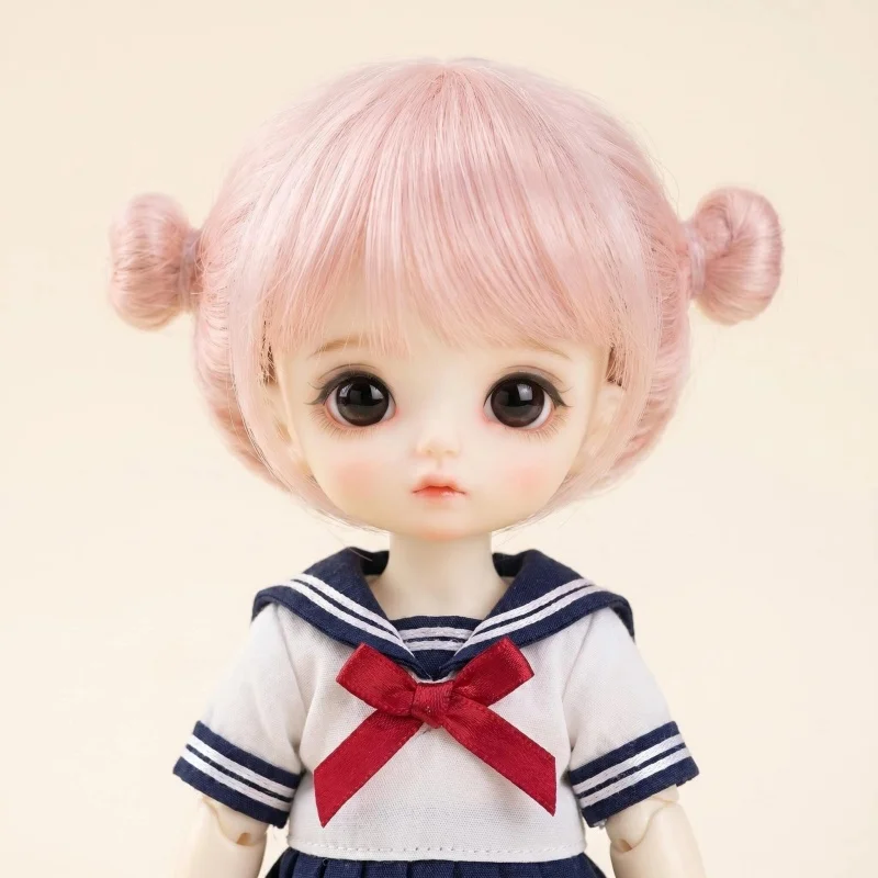 Doll Wig cute Bangs Ponytail Soft Mohair Wig Suitable for 1/12 1/8 1/6 1/4 1/3 BJD Hair Doll Accessories 3-4inch to 10-11inch
Doll Wig cute Bangs Ponytail Soft Mohair Wig Suitable for 1/12 1/8 1/6 1/4 1/3 BJD Hair Doll Accessories 3-4inch to 10-11inch