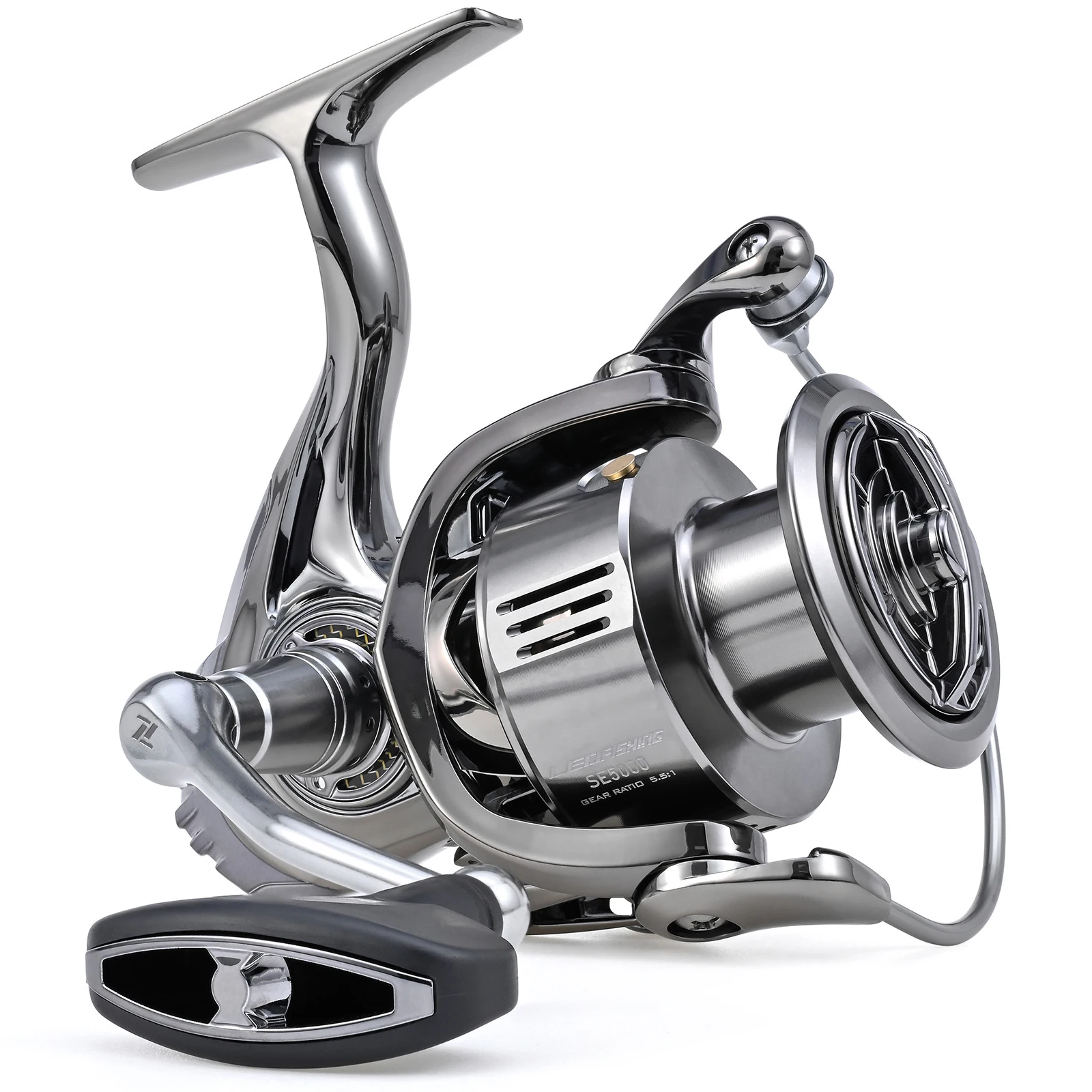13+1 Bearing Fishing Reel Smooth Powerful Spinning Reel for Saltwater Freshwater
13+1 Bearing Fishing Reel Smooth Powerful Spinning Reel for Saltwater Freshwater