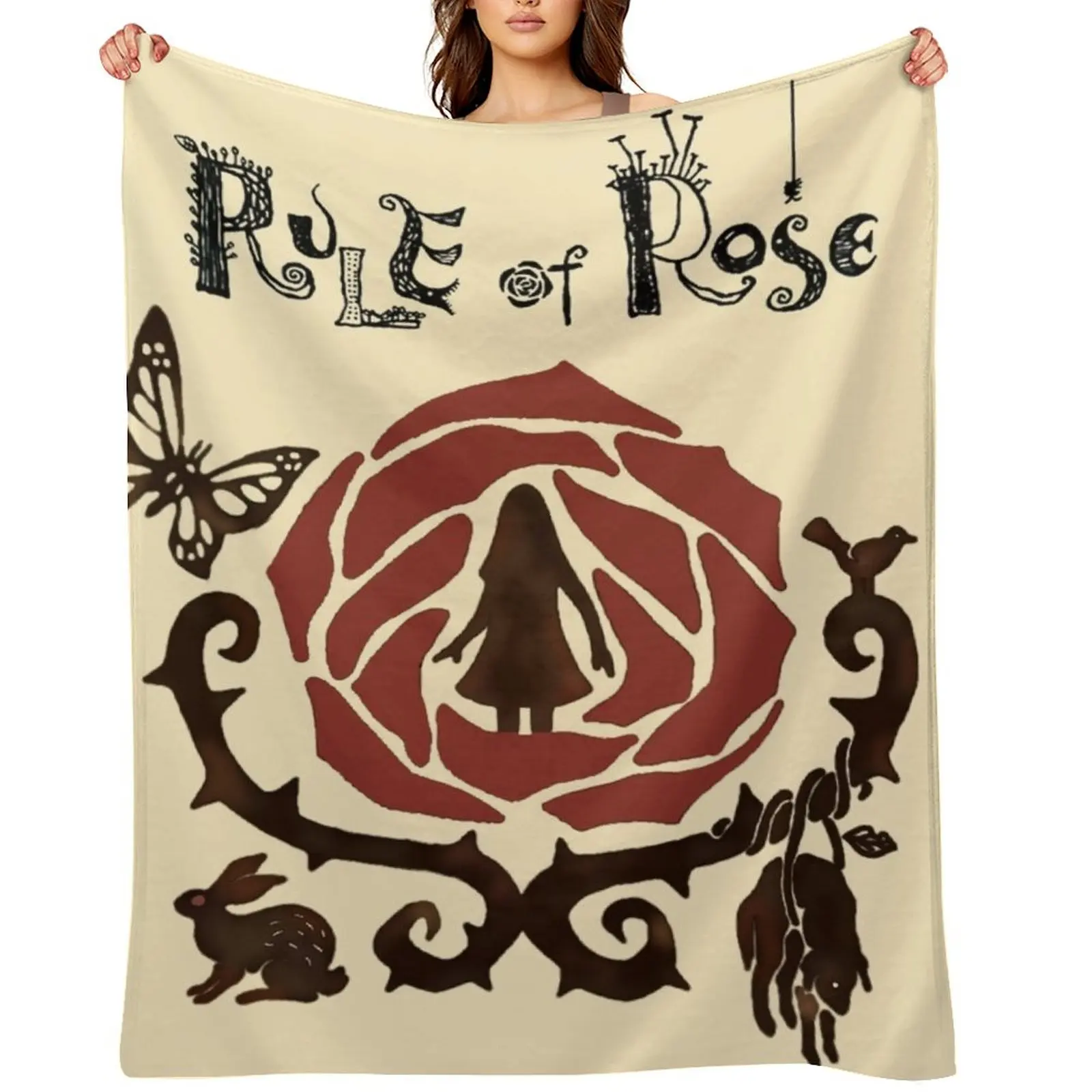 Rule Of Rose Title Throw Blanket Furrys valentine gift ideas Sofa Throw christmas gifts Blankets
Rule Of Rose Title Throw Blanket Furrys valentine gift ideas Sofa Throw christmas gifts Blankets