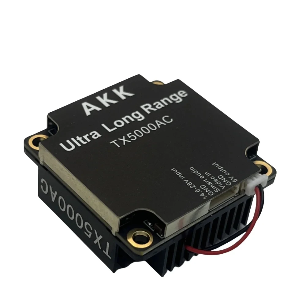 AKK TX5000AC 5.8G 96CH 5W VTX Video Transmitter built-in cooling fan fpv vtx for FPV Racing Drone RC Quadcopter
AKK TX5000AC 5.8G 96CH 5W VTX Video Transmitter built-in cooling fan fpv vtx for FPV Racing Drone RC Quadcopter