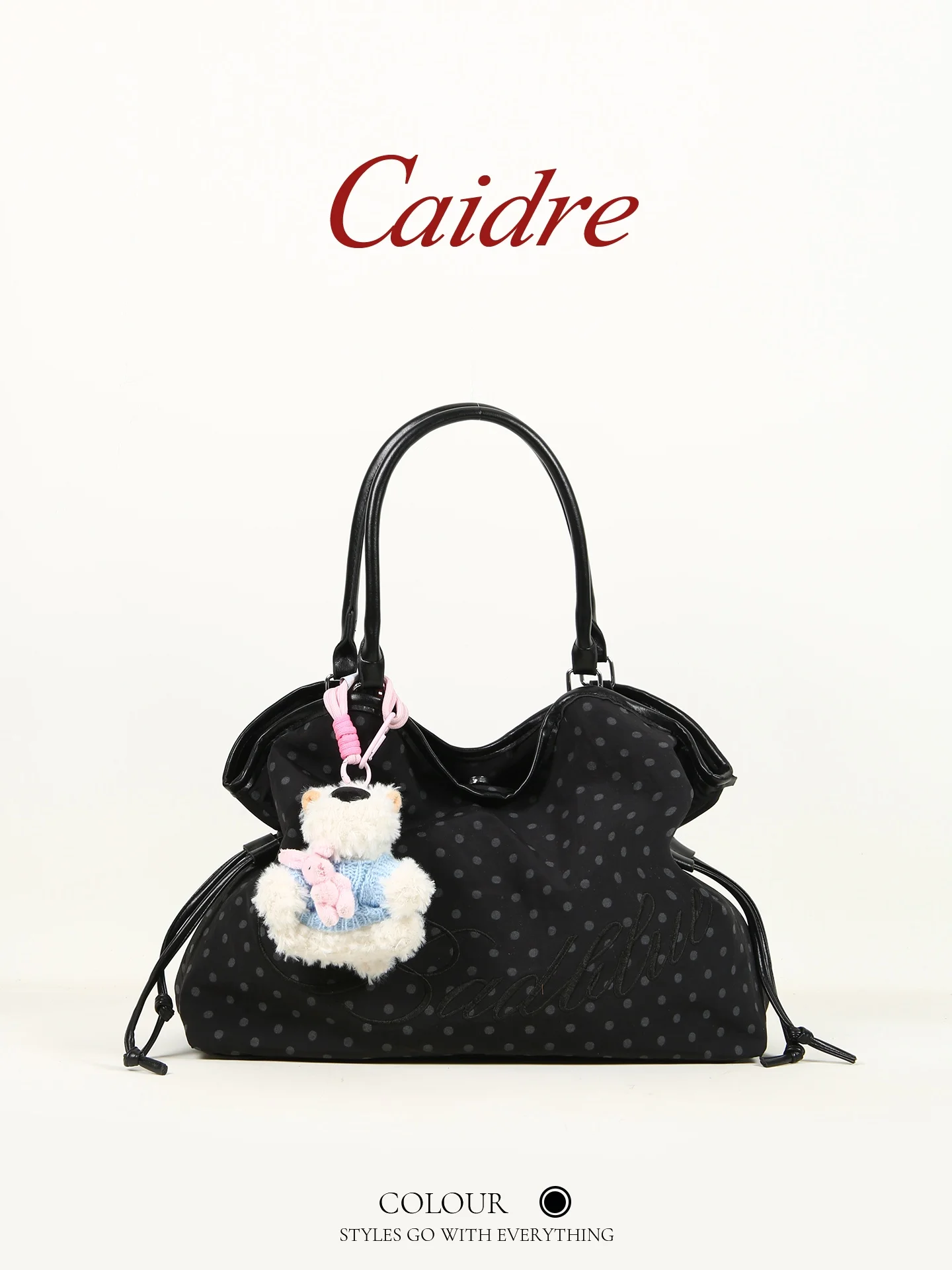 Caidre Polka Dot Underarm Bag Women's Commuter Large Single Shoulder Bag Fashionable Sweet Cool Handbag Casual Shape
Caidre Polka Dot Underarm Bag Women's Commuter Large Single Shoulder Bag Fashionable Sweet Cool Handbag Casual Shape