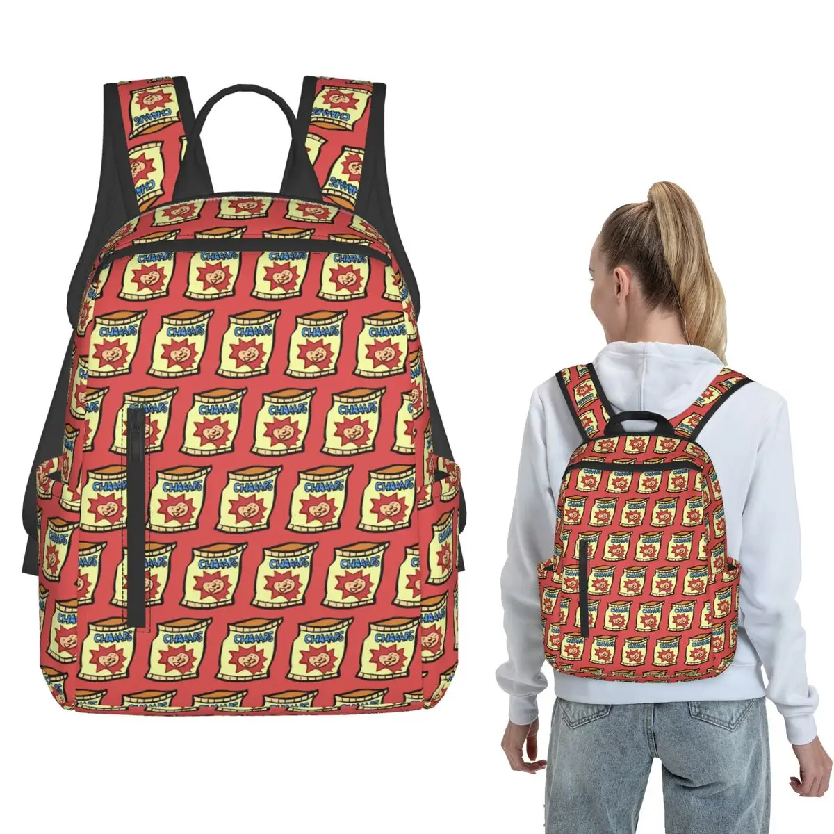 Chaaaps Potato Chips (Steven Universe Inspired) Backpack Daypack Children BookBag School Bag Shoulder Bags for Men Women
Chaaaps Potato Chips (Steven Universe Inspired) Backpack Daypack Children BookBag School Bag Shoulder Bags for Men Women