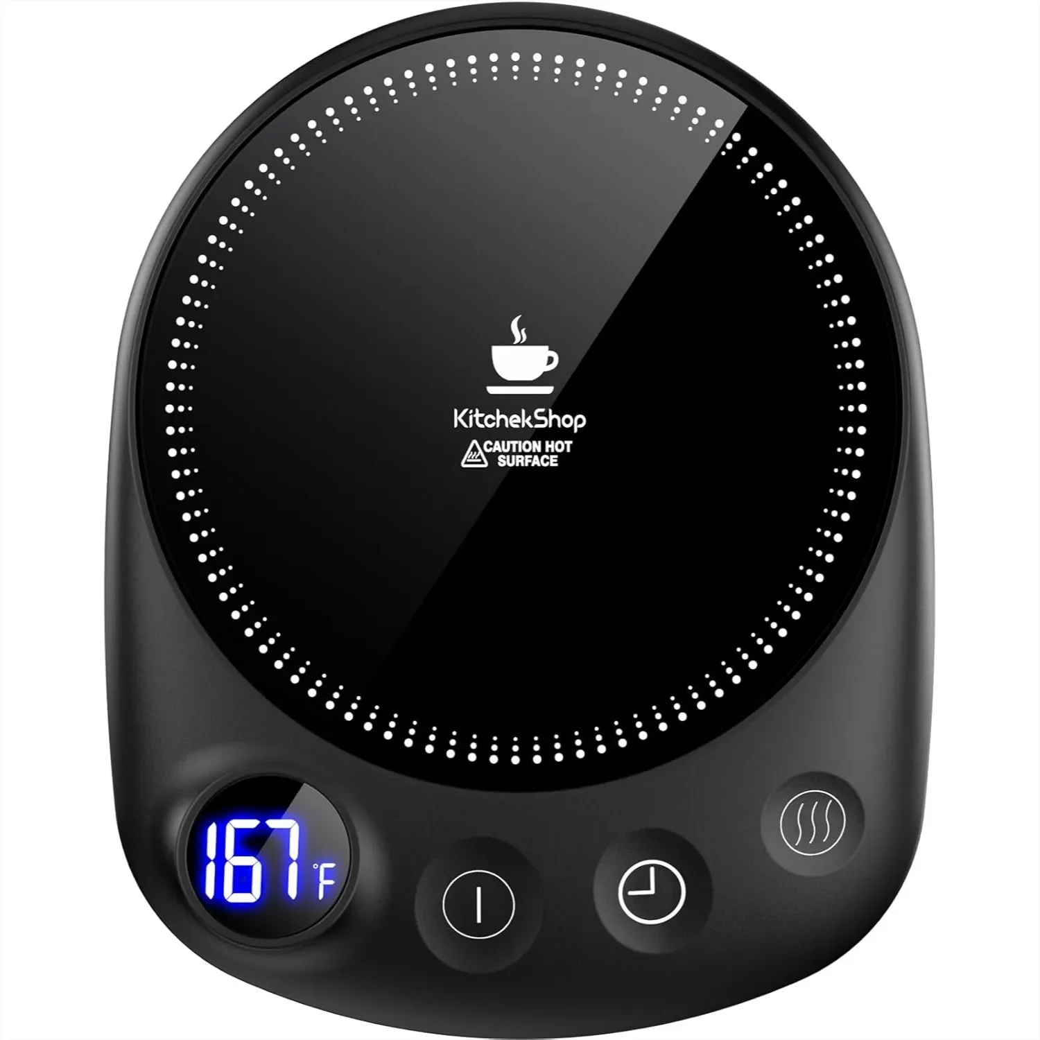 Coffee Mug Warmer with Auto Shut Off, 4 Temperature Settings & Timer - Keep Your Drinks Hot and Safe
Coffee Mug Warmer with Auto Shut Off, 4 Temperature Settings & Timer - Keep Your Drinks Hot and Safe