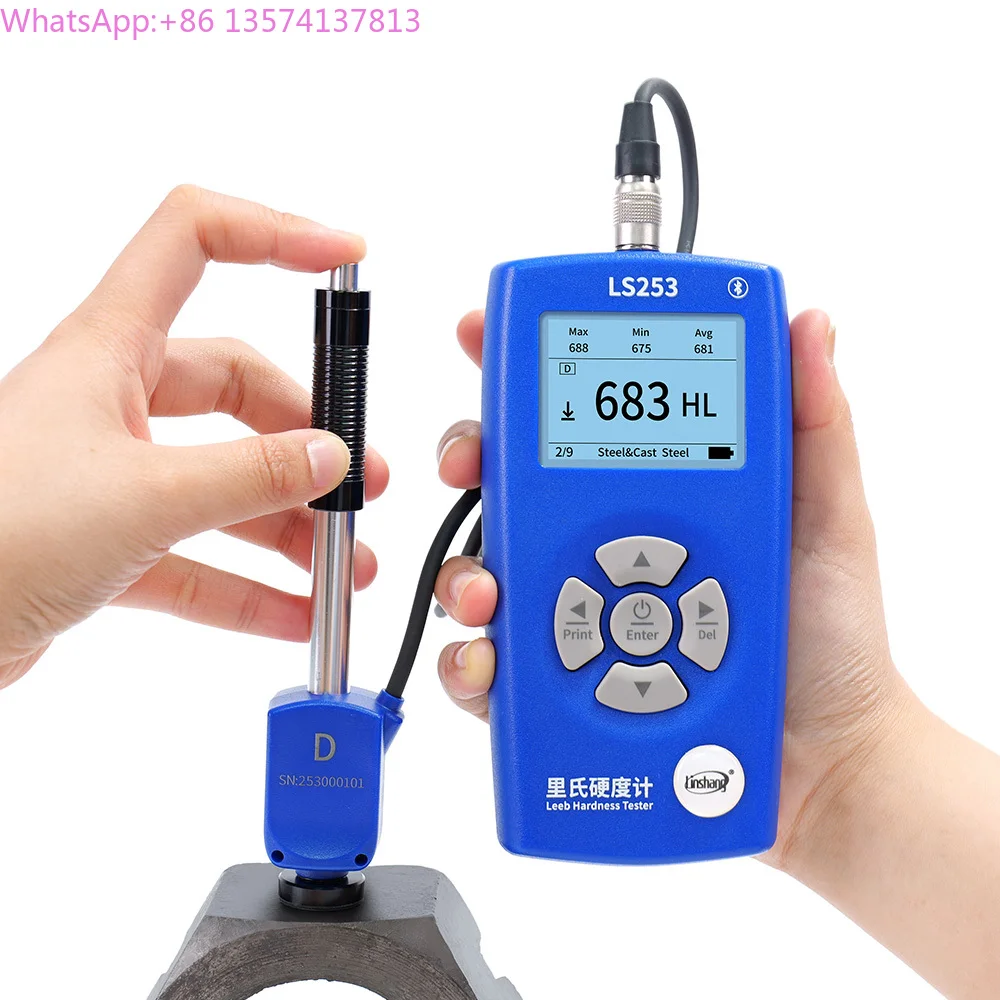 Pro Grade Portable Leeb Hardness Tester LS253 Professional Steel Durometer Metal Leeb Hardness Tester
Pro Grade Portable Leeb Hardness Tester LS253 Professional Steel Durometer Metal Leeb Hardness Tester