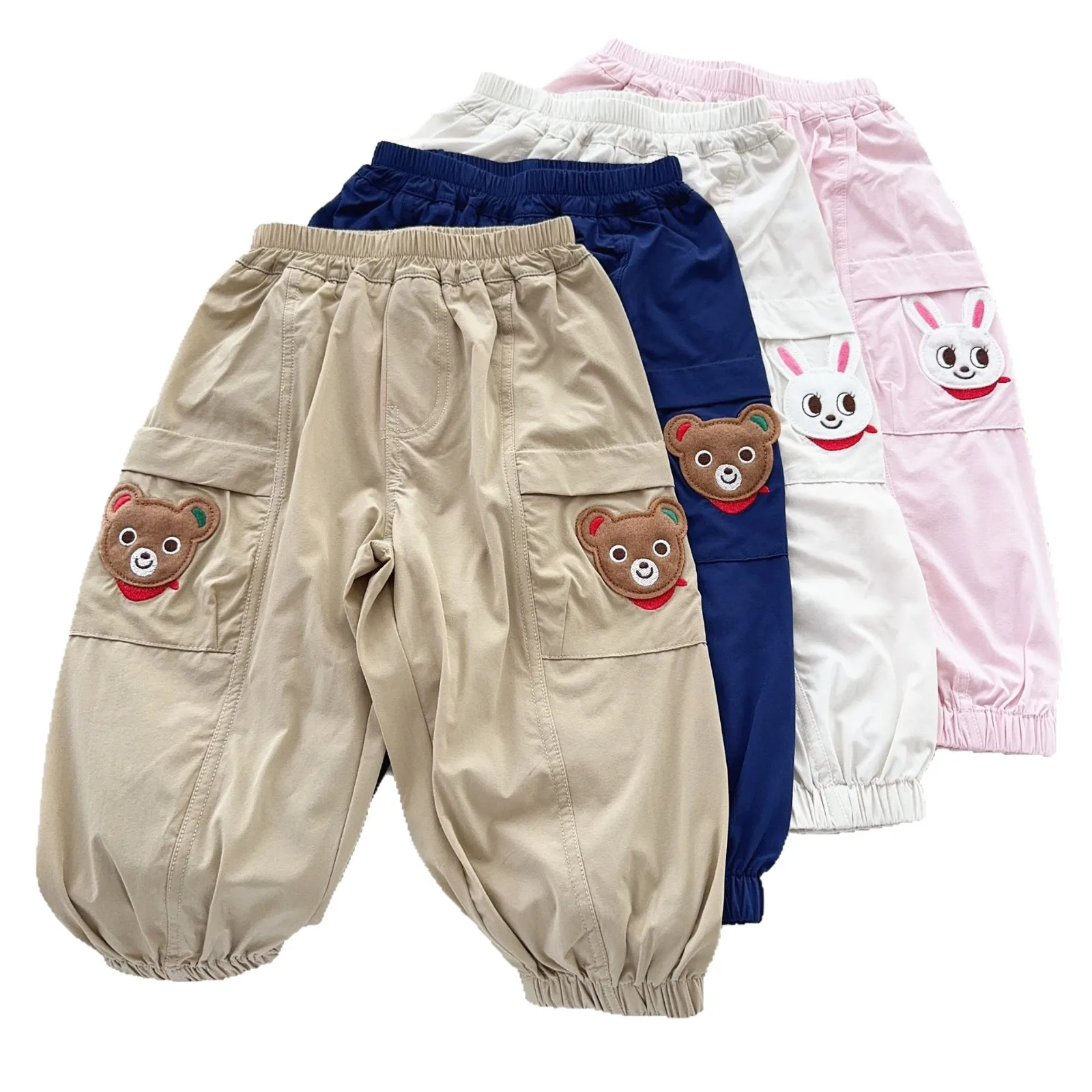Elastic Air Conditioning Pants Class A Cotton 25 Summer New Japanese Medium And Children's Multi-color Thin Pants
Elastic Air Conditioning Pants Class A Cotton 25 Summer New Japanese Medium And Children's Multi-color Thin Pants