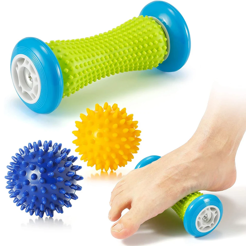 Foot Massage Roller Spiky Balls Fascia Ball For Hand Leg Back Pain Therapy Deep Tissue Trigger Point Recovery Muscle Relaxation
Foot Massage Roller Spiky Balls Fascia Ball For Hand Leg Back Pain Therapy Deep Tissue Trigger Point Recovery Muscle Relaxation